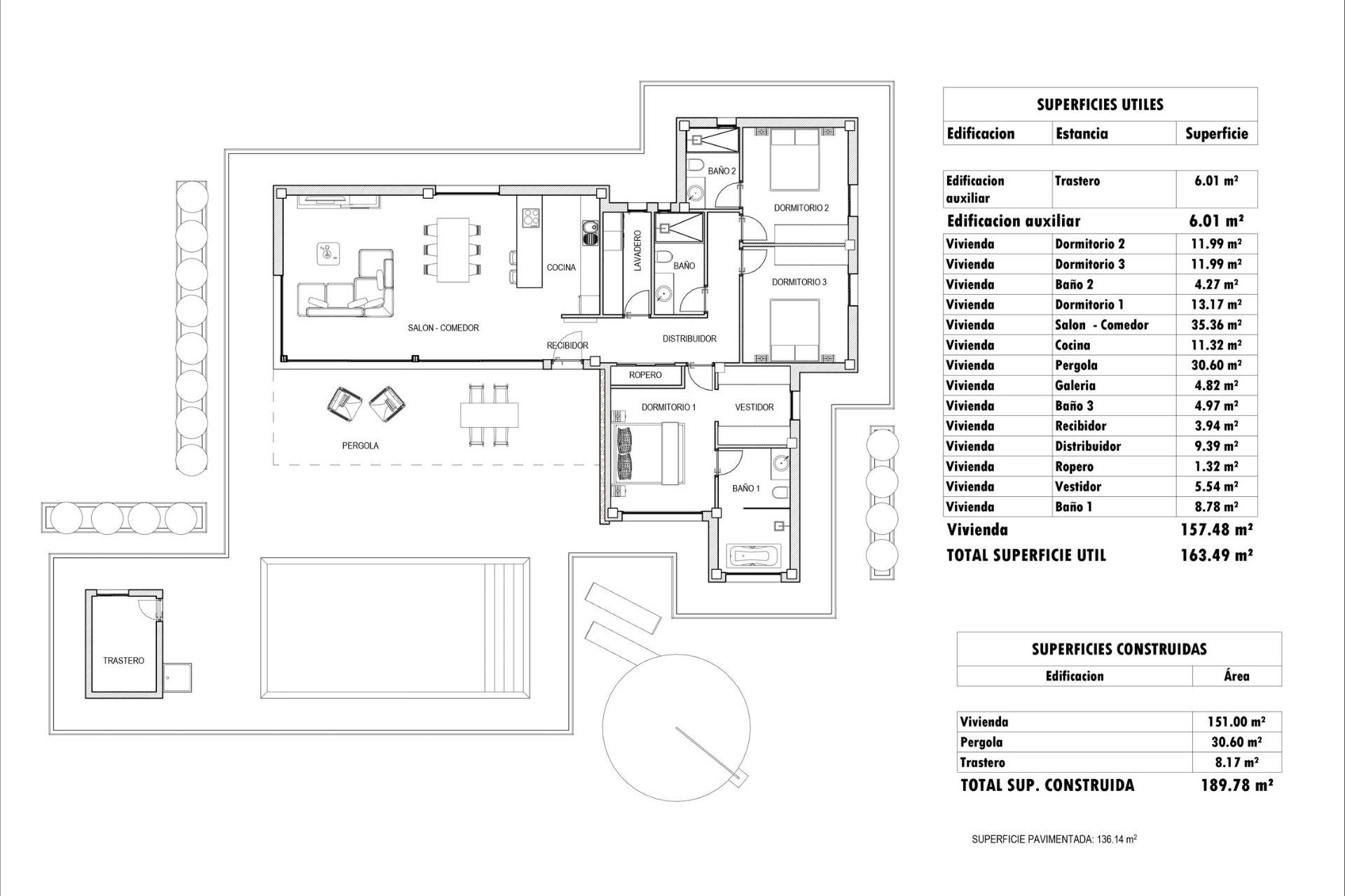 Nieuwbouw - Villa - Aspe - Poligono 19