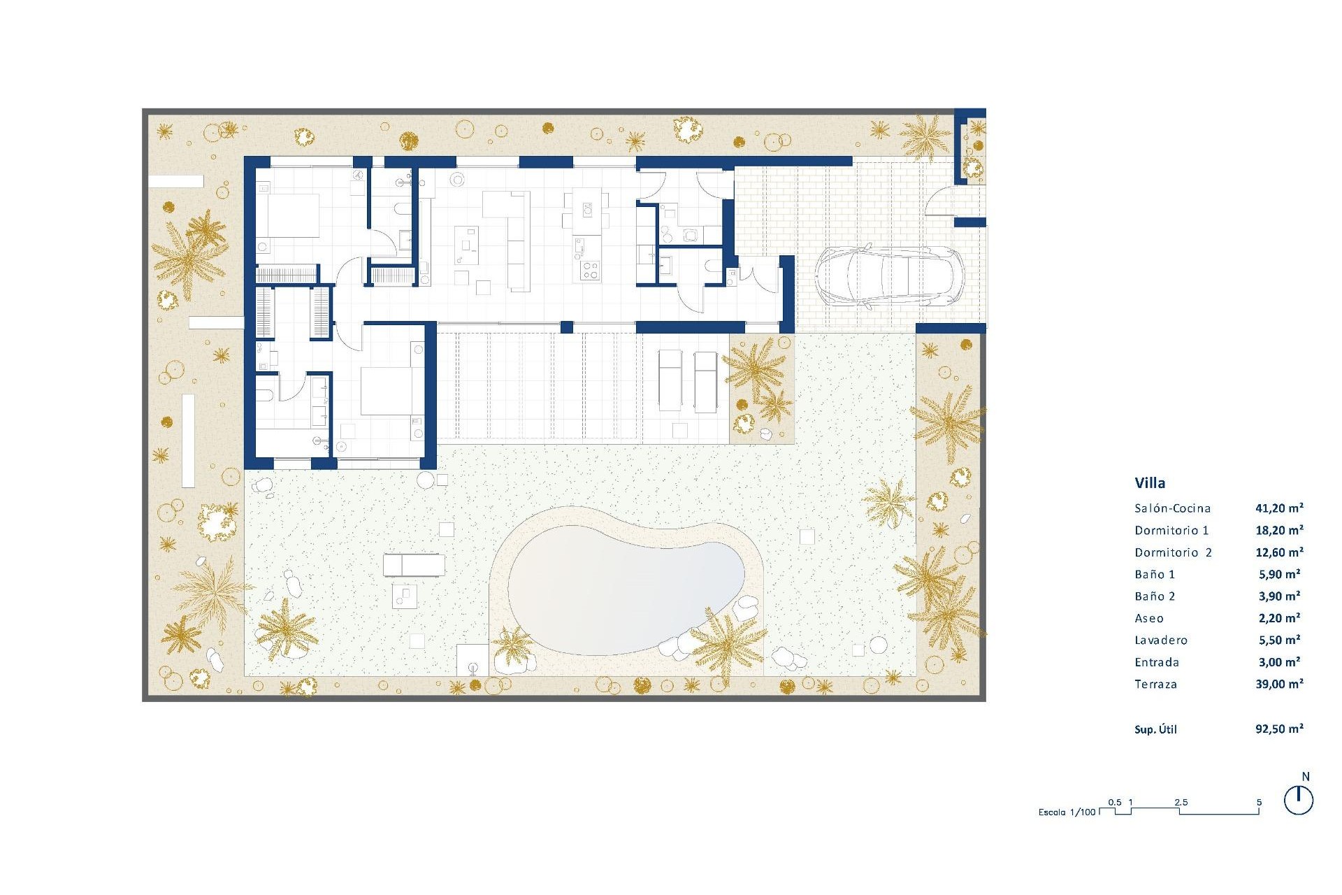 Nieuwbouw - Villa - Banos y Mendigo - Altaona Golf And Country Village