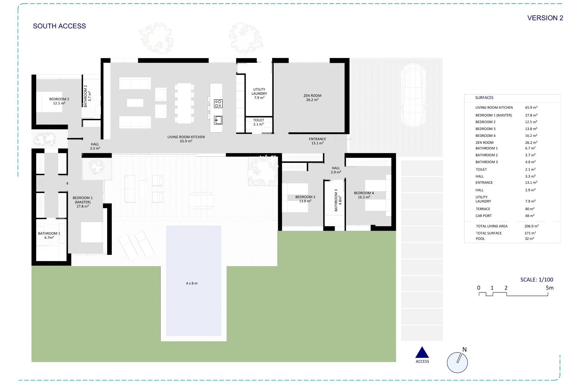 Nieuwbouw - Villa - Banos y Mendigo - Altaona Golf And Country Village