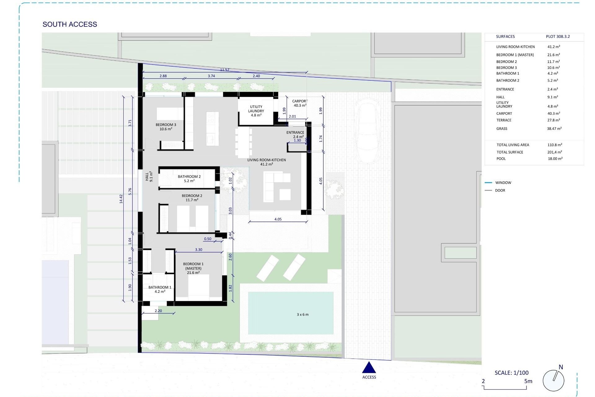 Nieuwbouw - Villa - Banos y Mendigo - Altaona Golf And Country Village