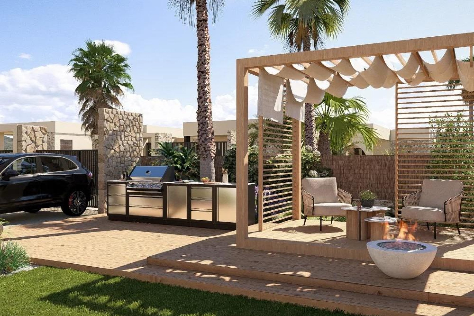 Nieuwbouw - Villa - Banos y Mendigo - Altaona Golf