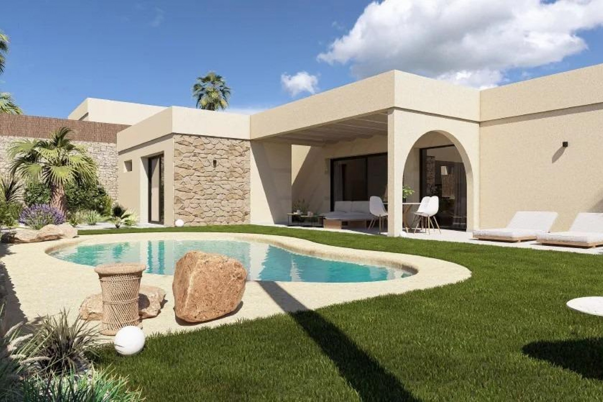 Nieuwbouw - Villa - Banos y Mendigo - Altaona Golf