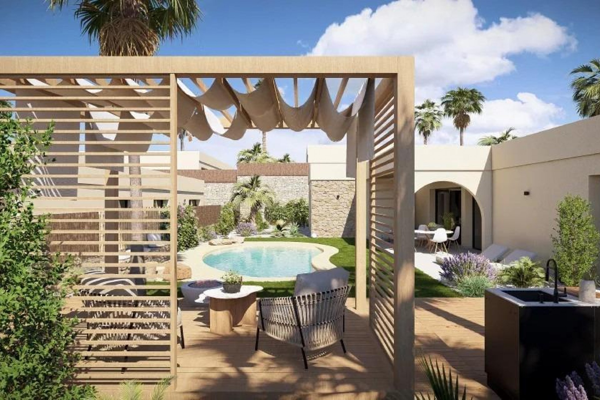 Nieuwbouw - Villa - Banos y Mendigo - Altaona Golf