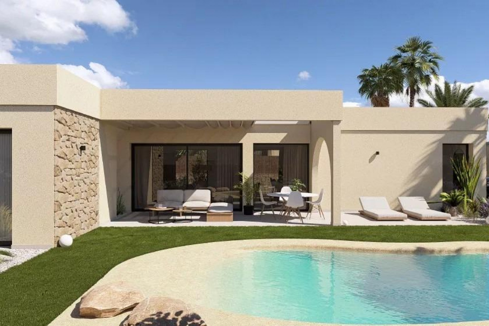 Nieuwbouw - Villa - Banos y Mendigo - Altaona Golf