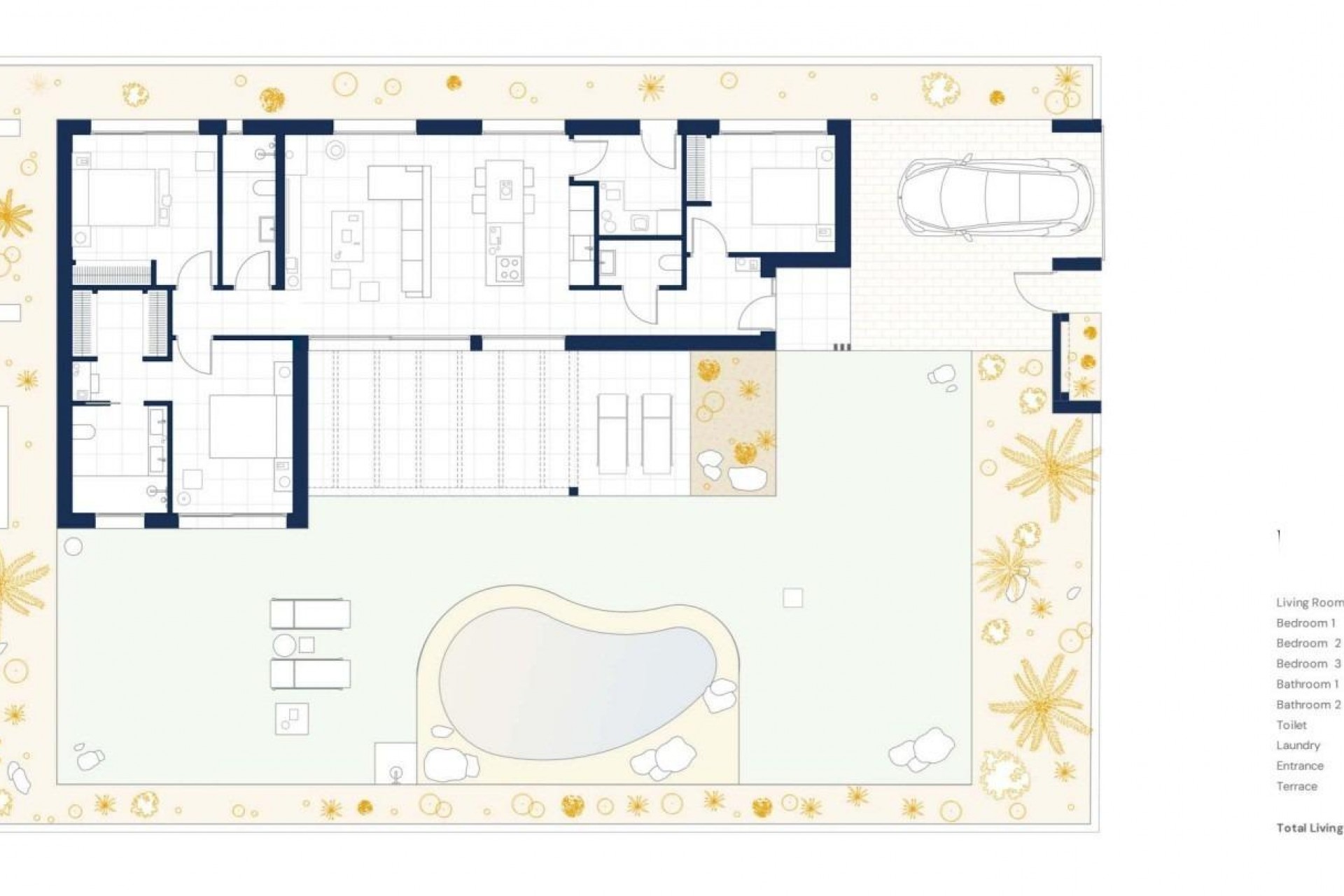 Nieuwbouw - Villa - Banos y Mendigo - Altaona Golf