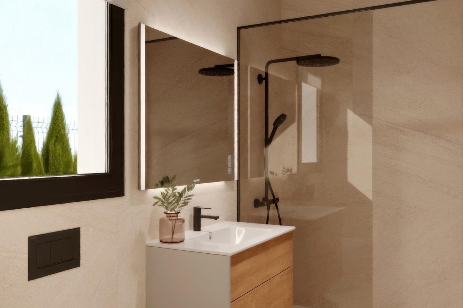 Nieuwbouw - Villa - Fuente Álamo - Hacienda Del Álamo Golf