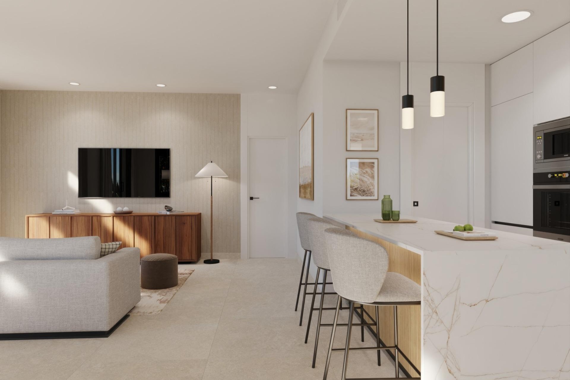 Nieuwbouw - Villa - Fuente Álamo - Hacienda Del Álamo Golf