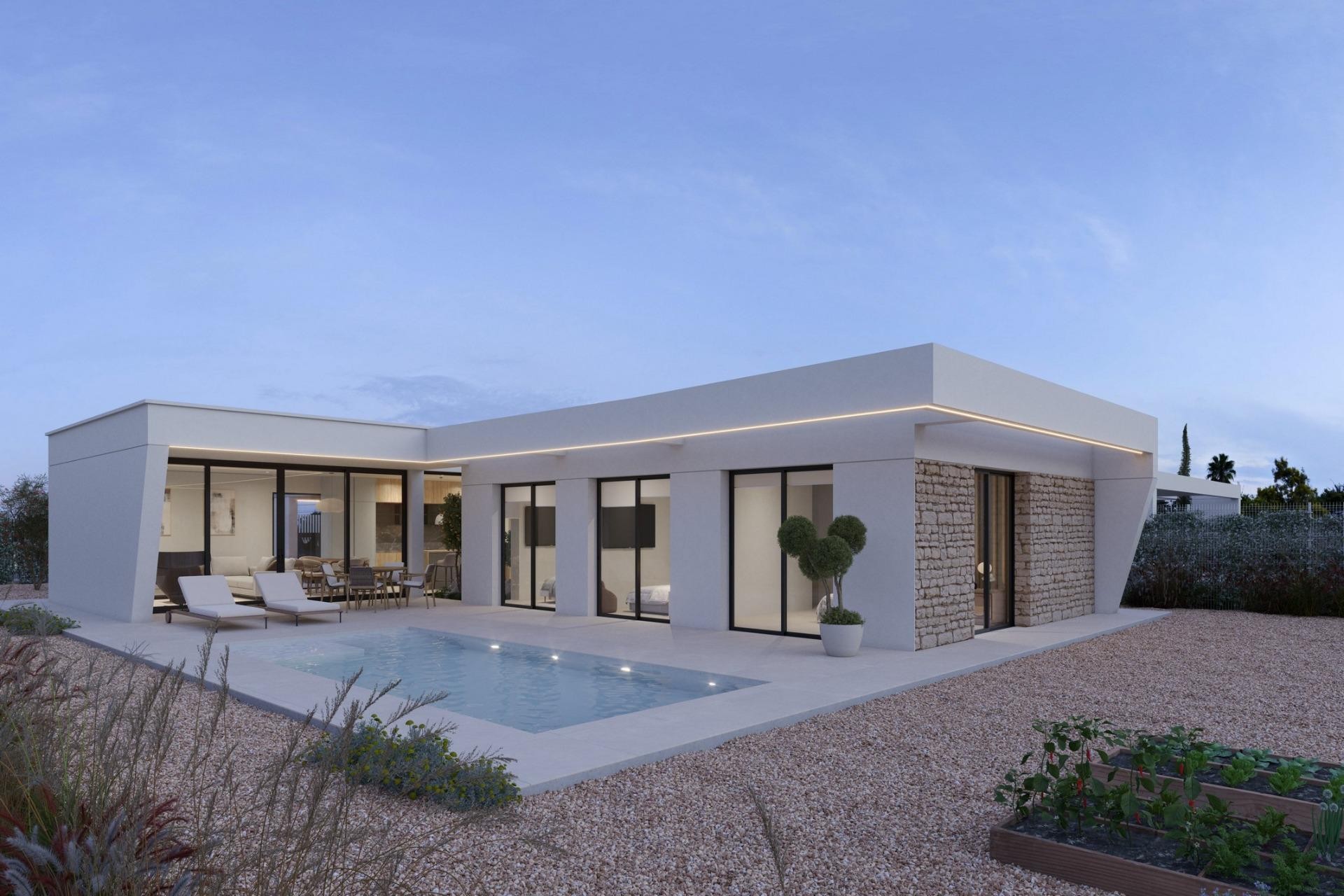 Nieuwbouw - Villa - Fuente Álamo - Hacienda del Alamo