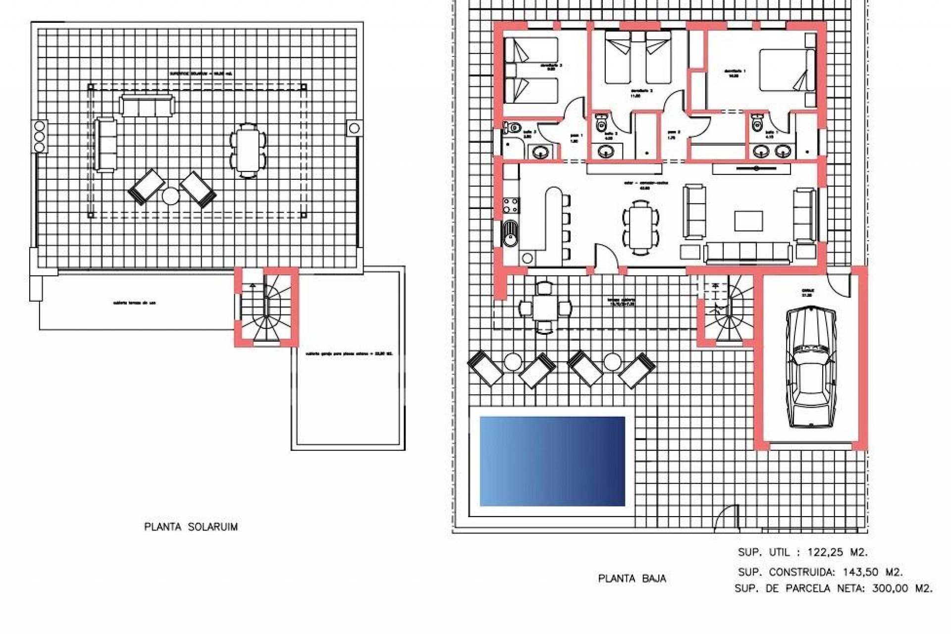 Nieuwbouw - Villa - Fuente Álamo - La Pinilla