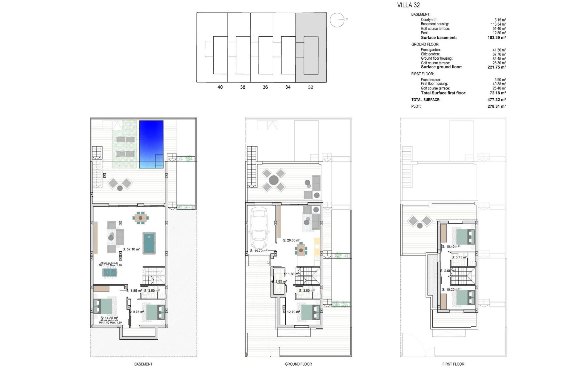 Nieuwbouw - Villa - Los Alcazares - Serena Golf