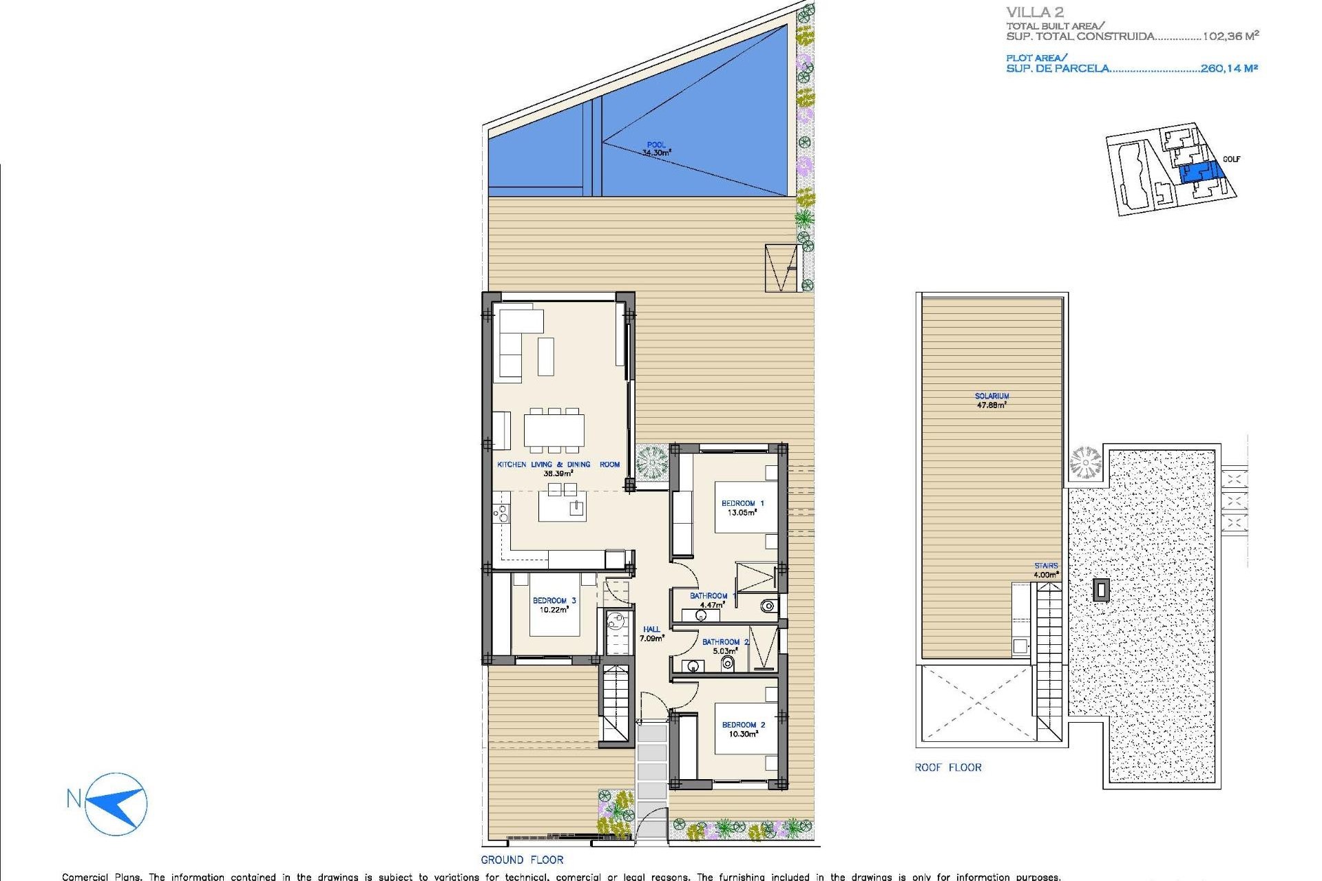 Nieuwbouw - Villa - Los Alcazares - Serena Golf