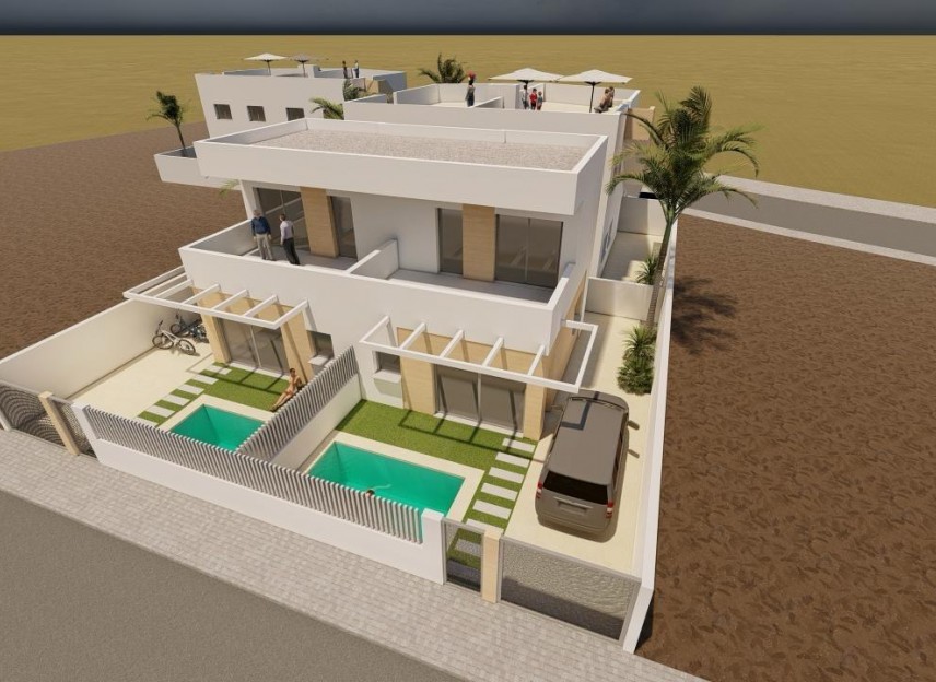 Nieuwbouw - Villa - Puerto de Mazarron - Mar De Plata