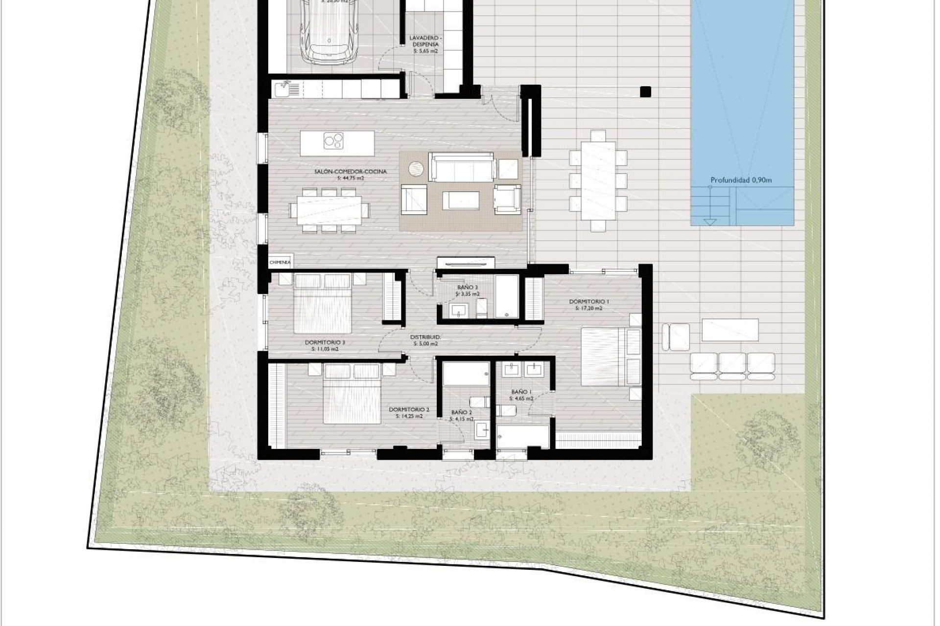 Nieuwbouw - Villa - San Pedro del Pinatar - Lo Pagan