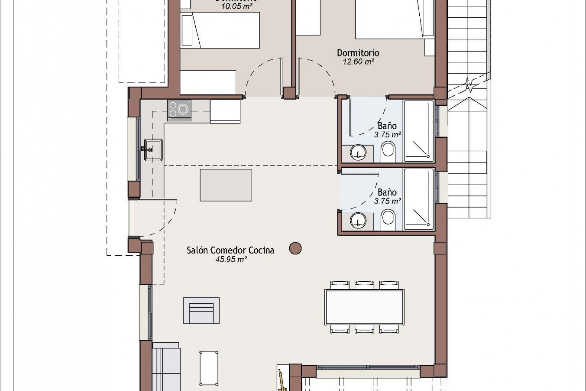 Nieuwbouw - Villa - Vera - Vera Playa