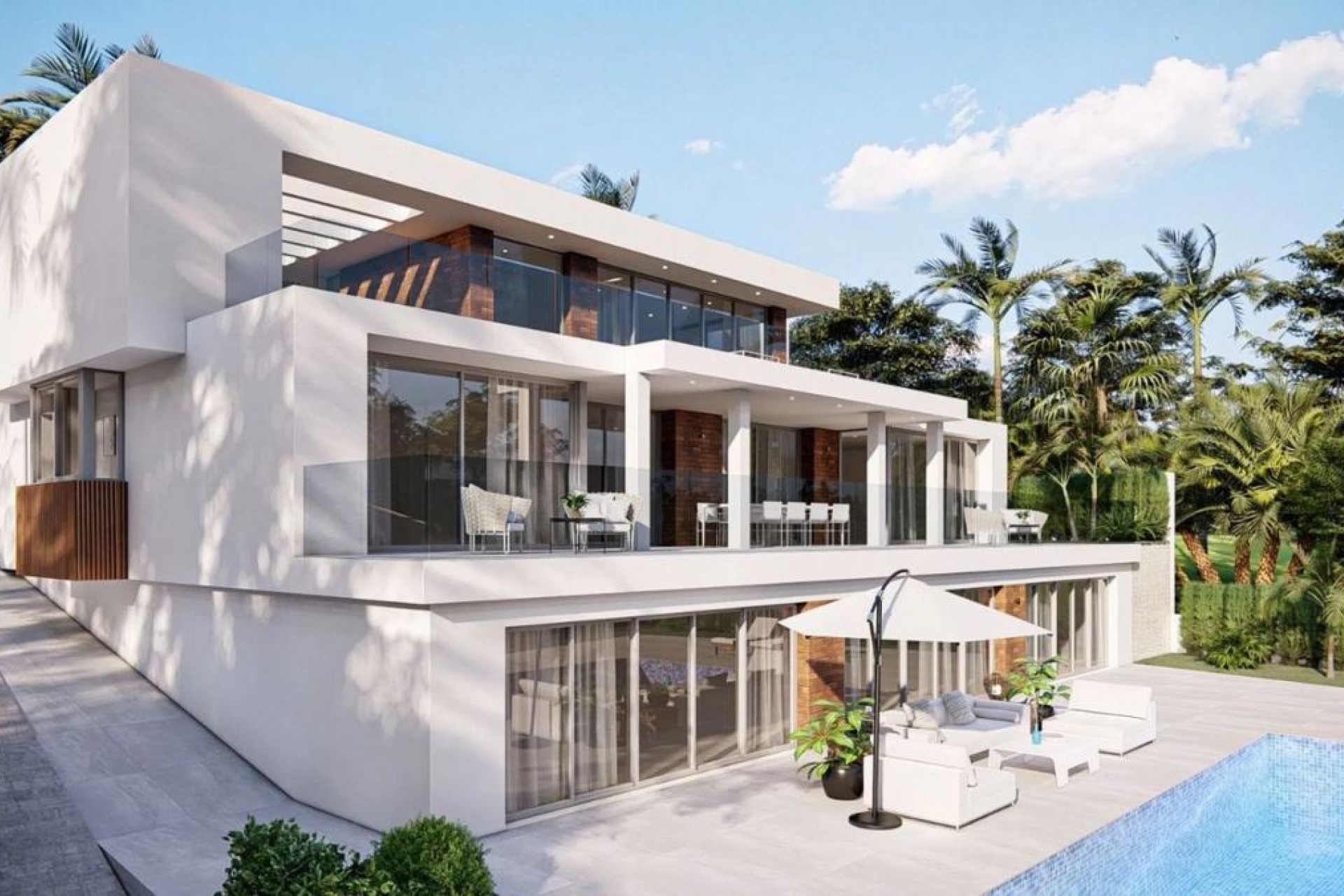 Nieuwbouw - Villas - Altea - Avenida Europa