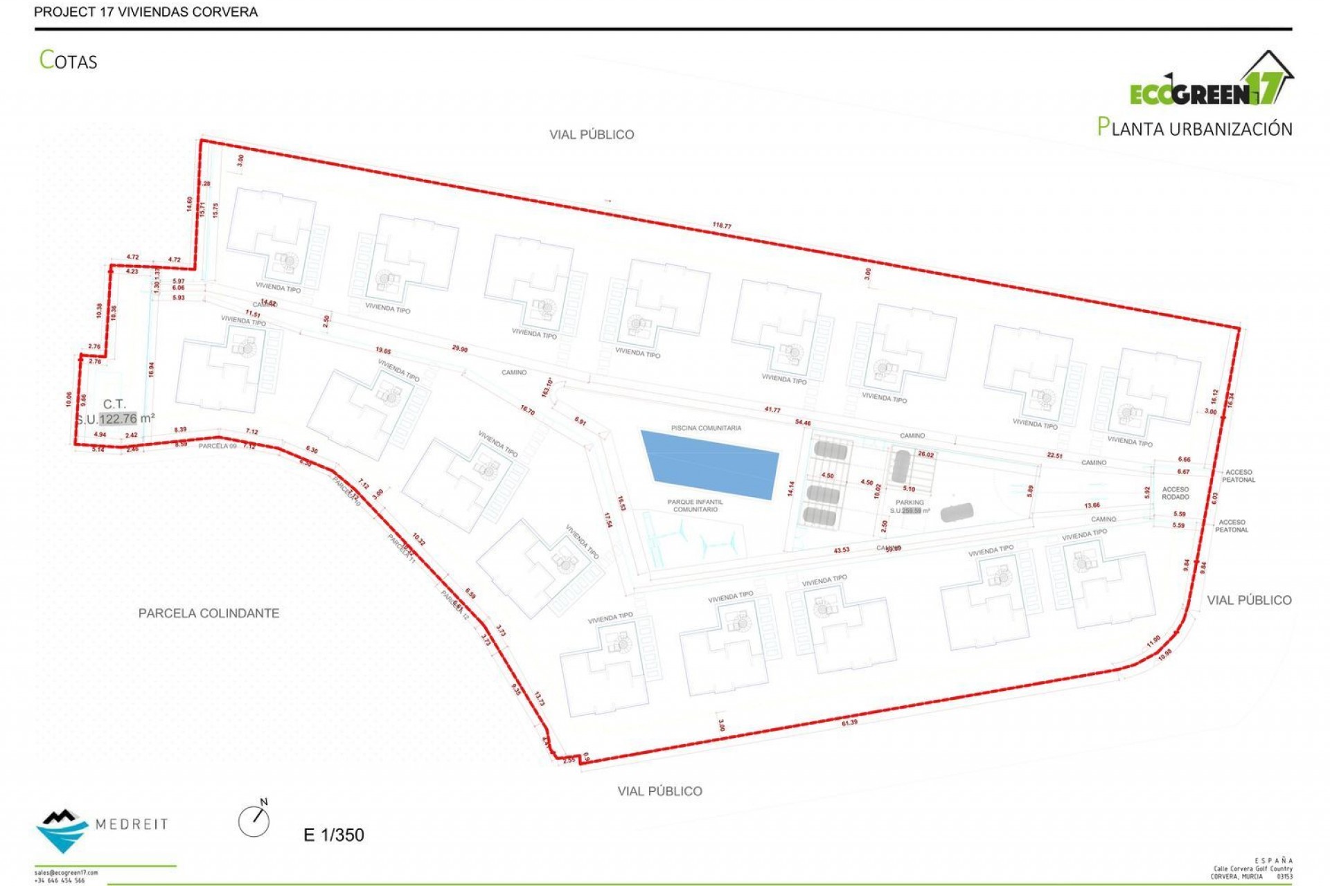 Nieuwbouw - Villas - Murcia - Calle Corvera Golf & Country Club s/n