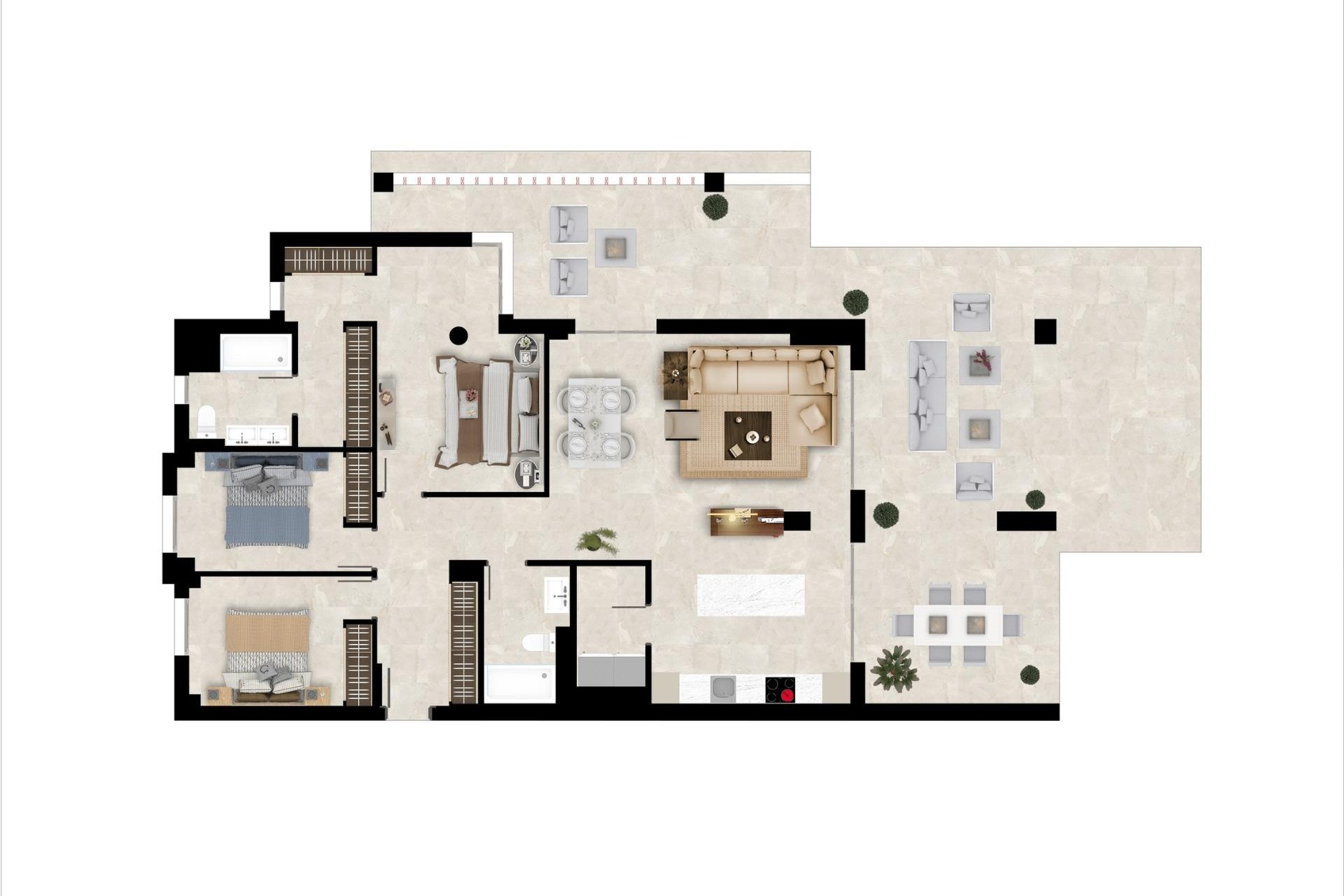 Nouvelle construction - Apartment - Benahavís - Urb. Los Jaralillos