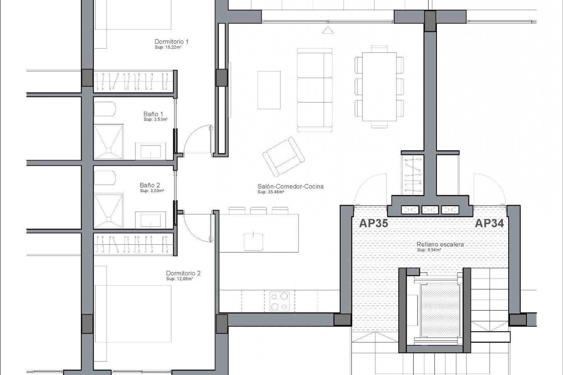 Nouvelle construction - Apartment - Guardamar del Segura - El Raso
