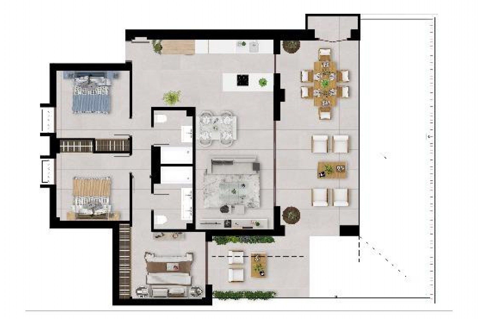 Nouvelle construction - Apartment - Istán - Urbaniz. Cerros del Lago