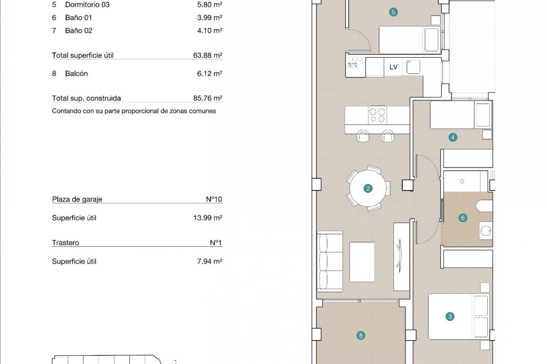 Nouvelle construction - Apartment - Jacarilla - pueblo