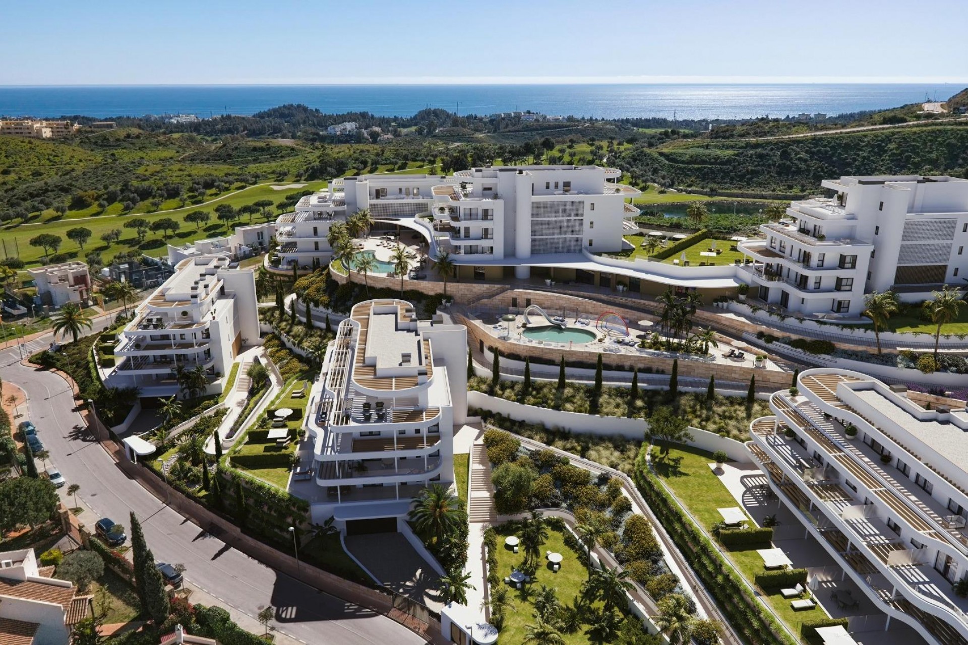 Nouvelle construction - Apartment - Mijas - Cerrado del Aguila Golf and Resort