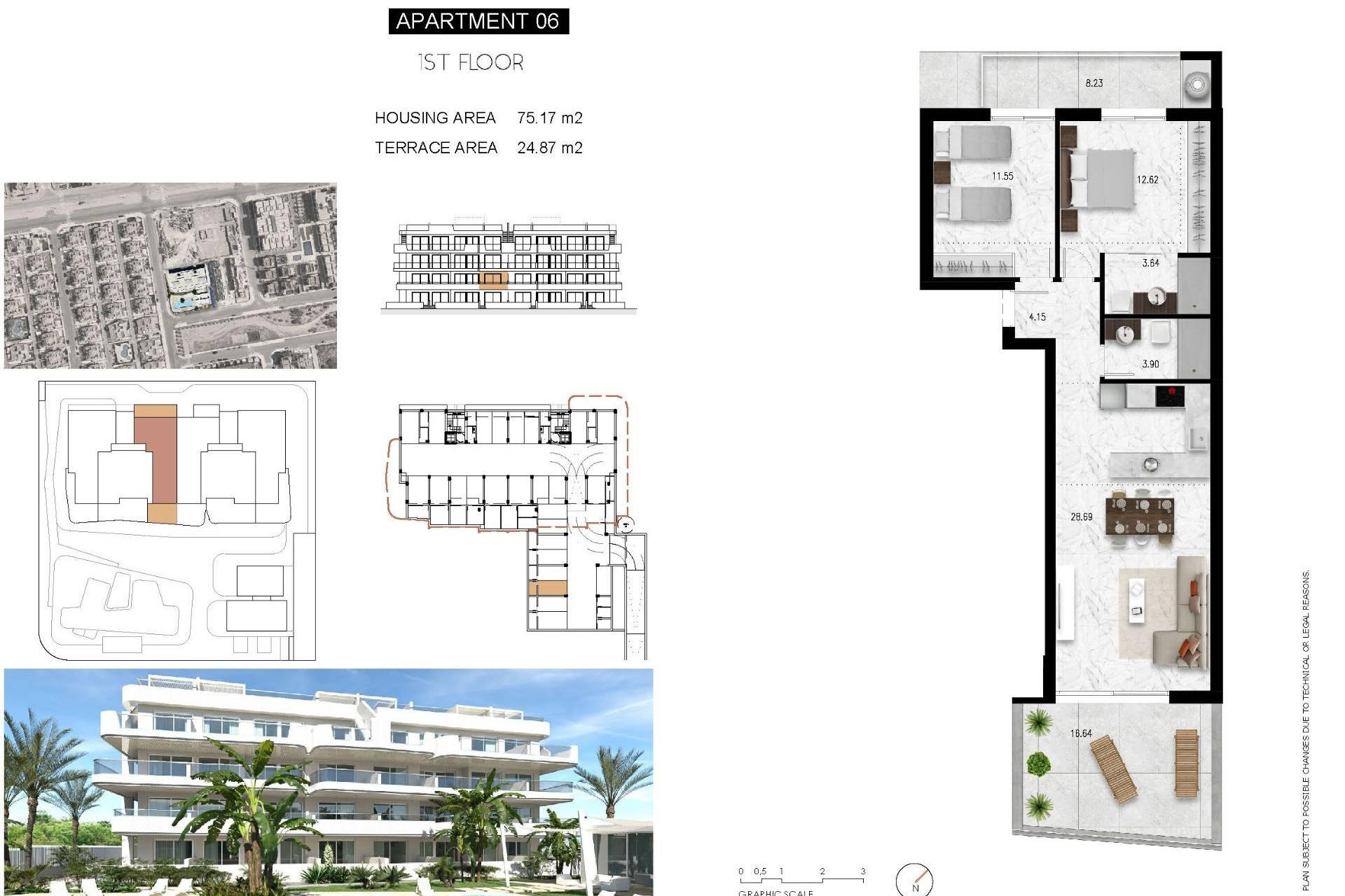 Nouvelle construction - Apartment - Orihuela Costa - Lomas De Cabo Roig