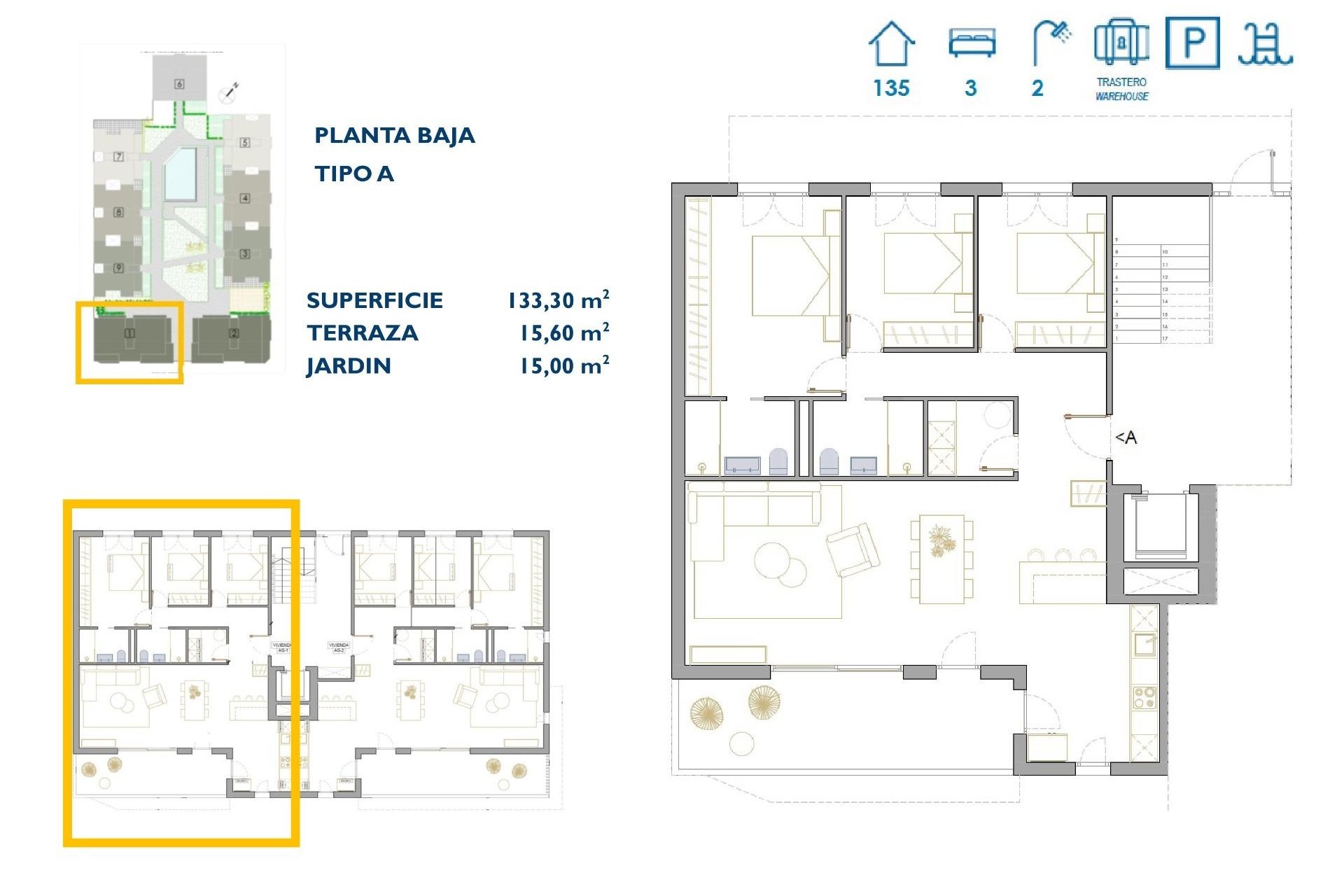 Nouvelle construction - Apartment - San Pedro del Pinatar - Pueblo