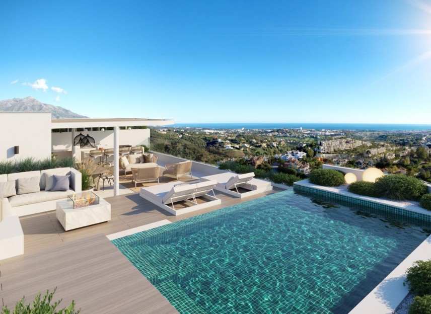 Nouvelle construction - Attique - Benahavís - Las Colinas de Marbella