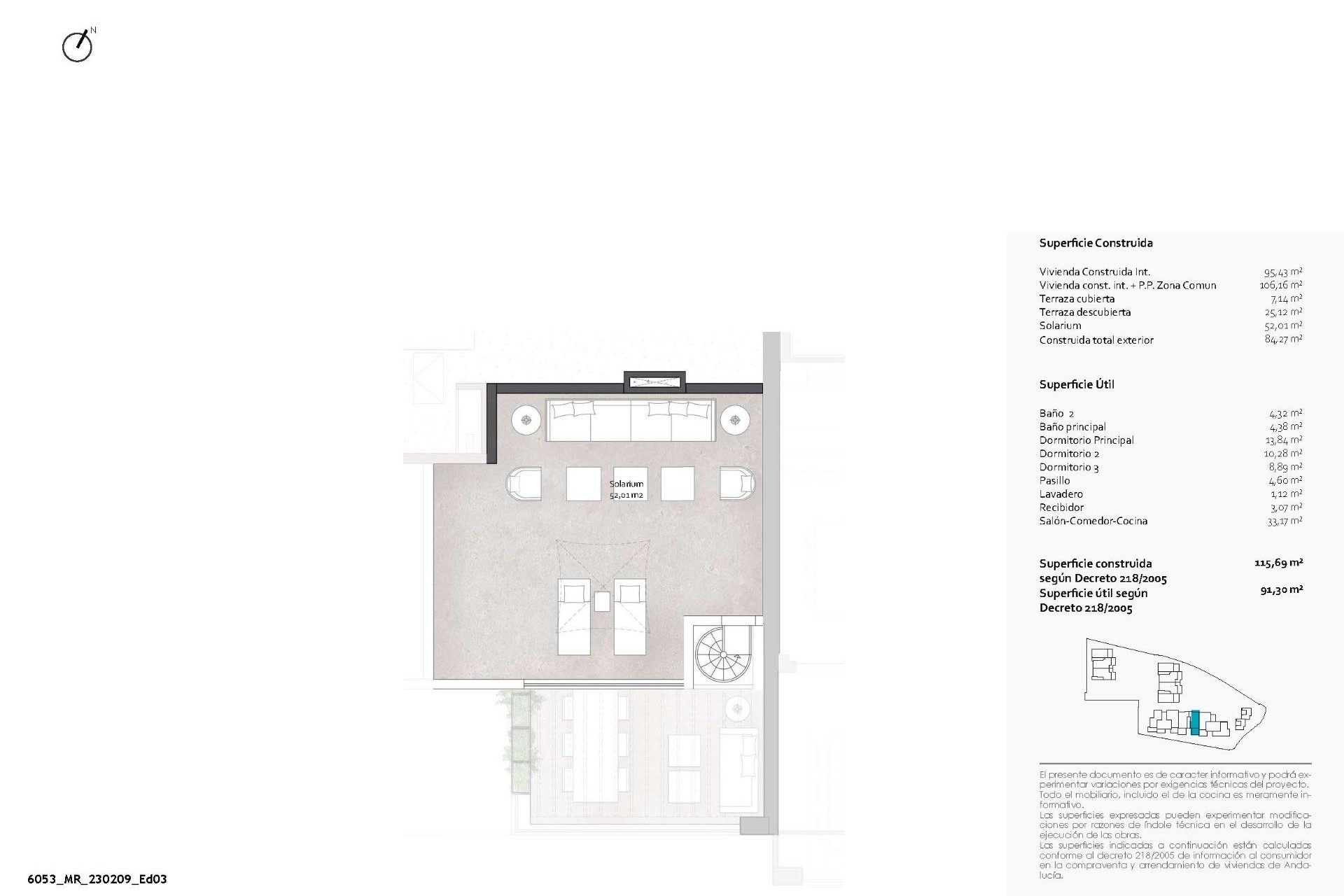 Nouvelle construction - Attique - Benalmádena - Hospital Xanit