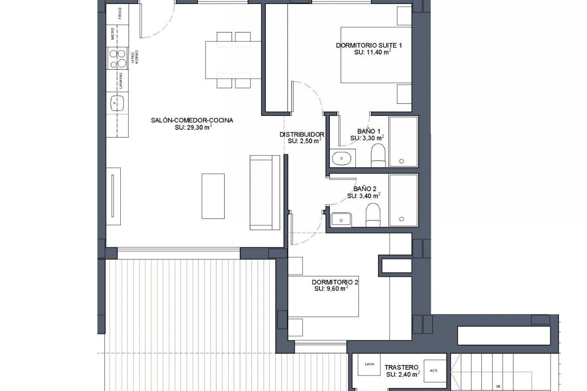 Nouvelle construction - Attique - Benijofar