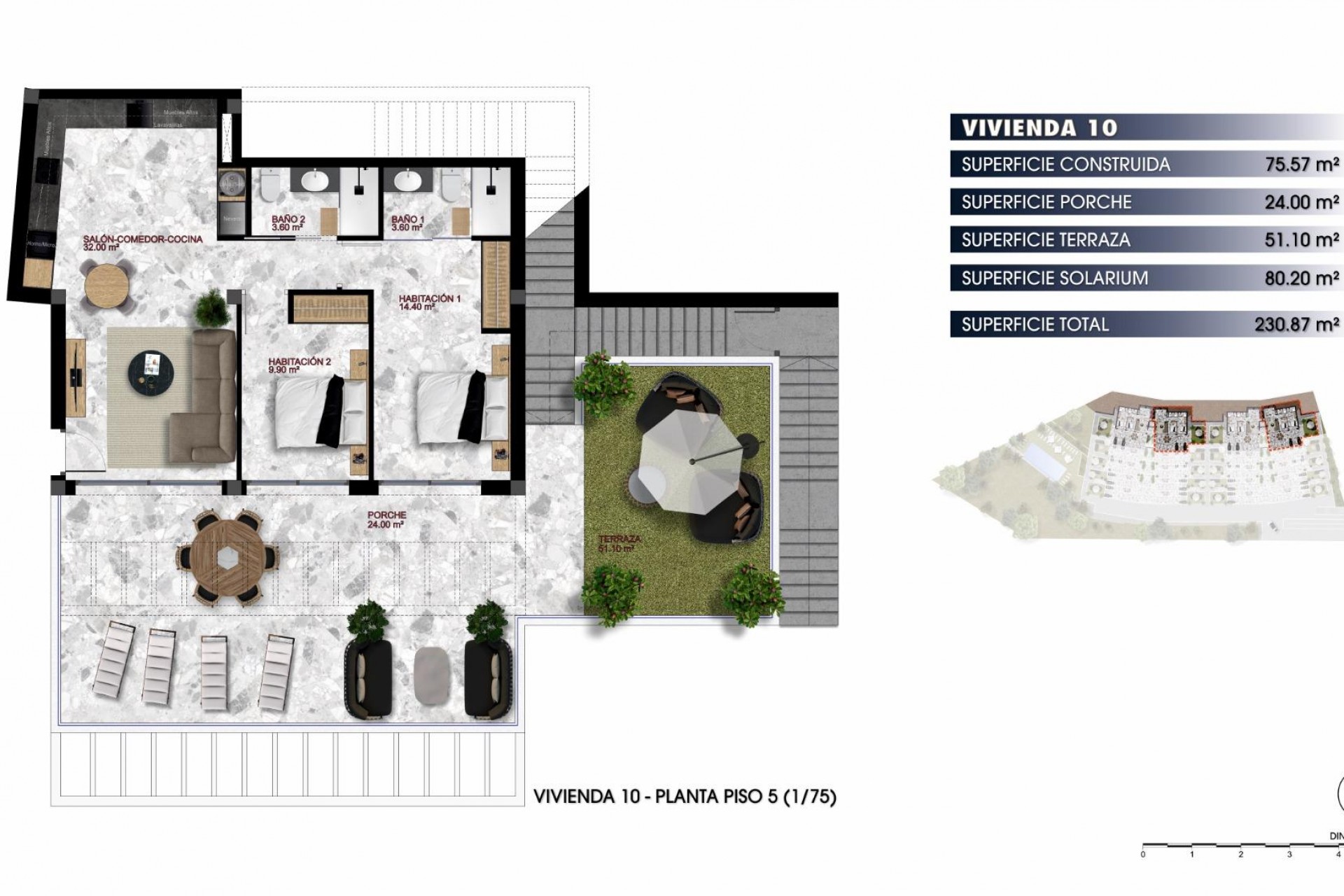 Nouvelle construction - Attique - Finestrat - Balcón De Finestrat