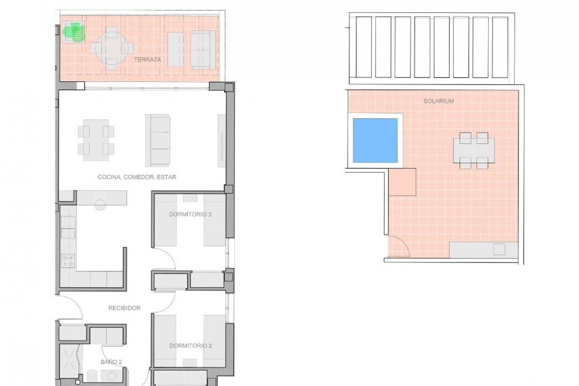 Nouvelle construction - Attique - Guardamar del Segura - El Raso