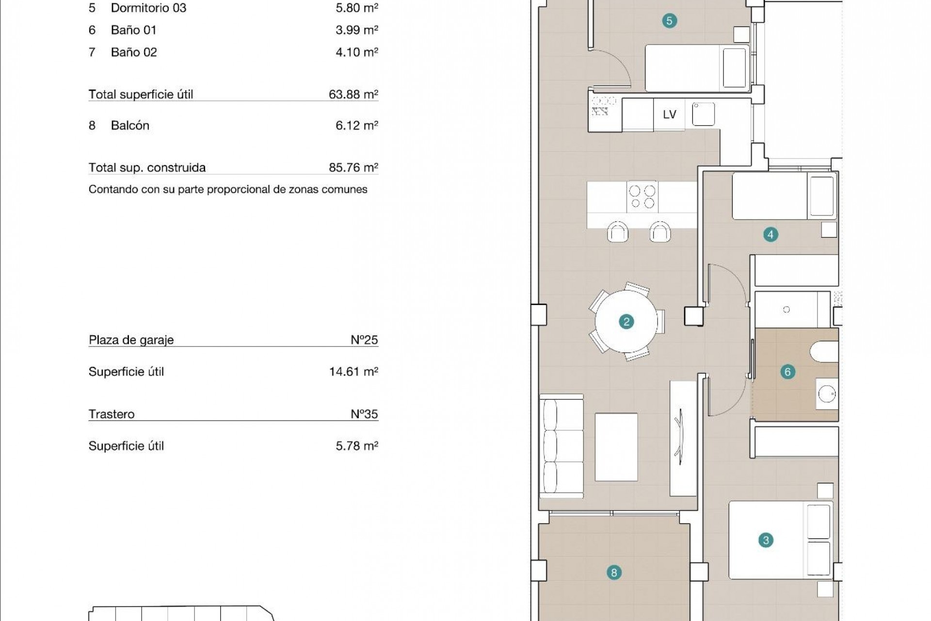 Nouvelle construction - Attique - Jacarilla - pueblo