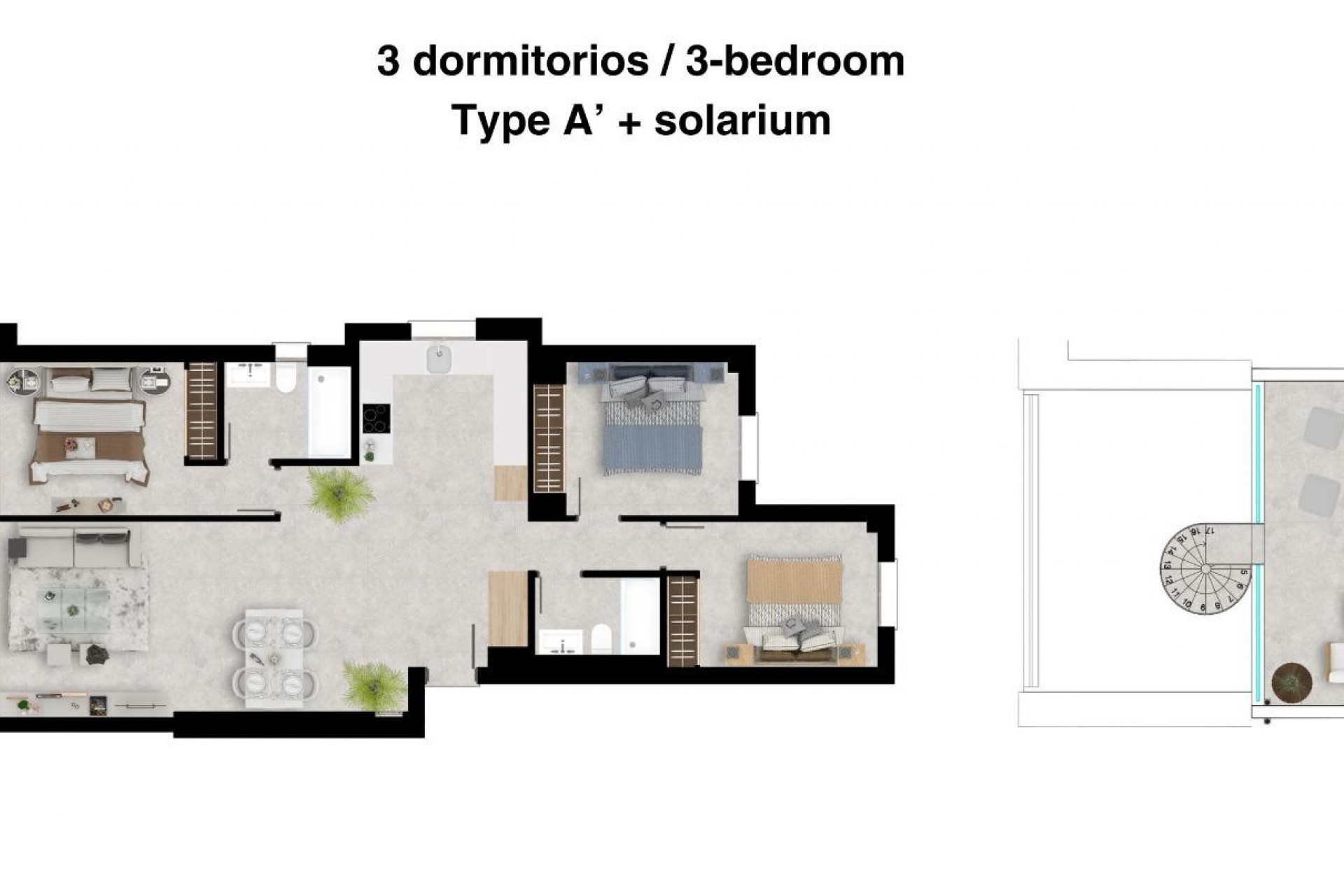 Nouvelle construction - Attique - Manilva - Bahia De Las Rocas