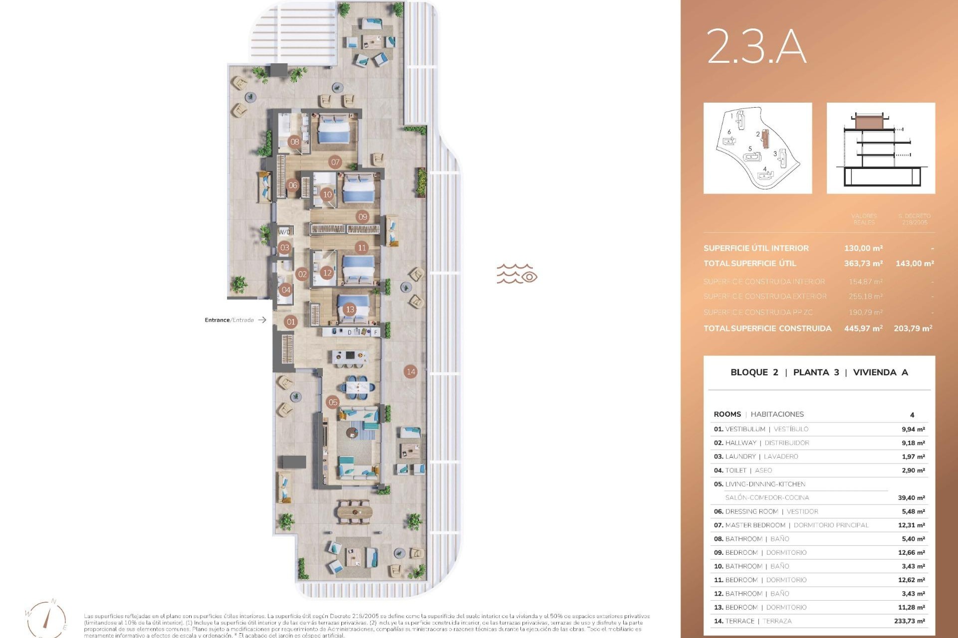 Nouvelle construction - Attique - Mijas - Cerrado del Aguila Golf and Resort