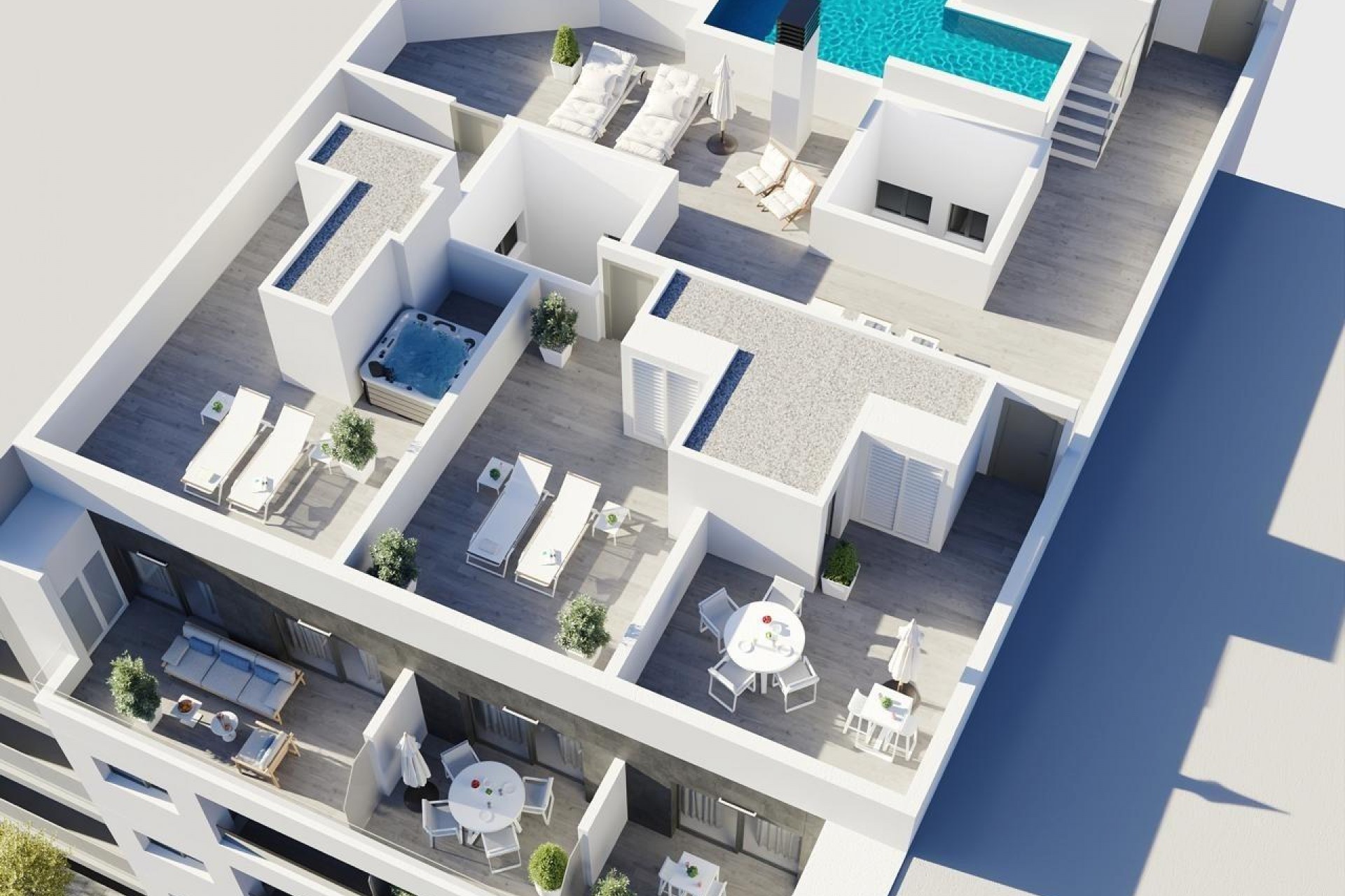 Nouvelle construction - Attique - Torrevieja - Centro