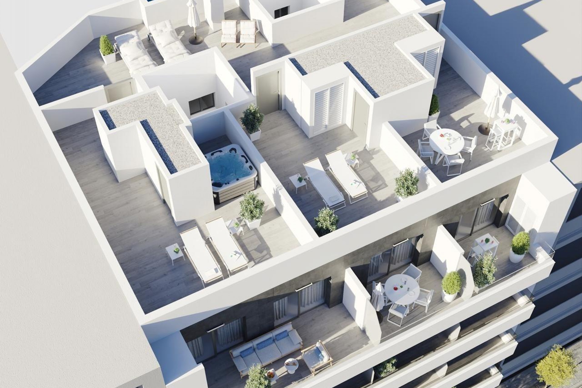 Nouvelle construction - Attique - Torrevieja - Centro