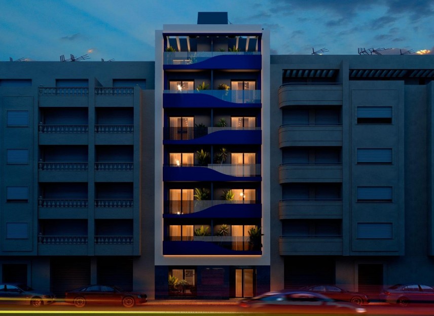 Nouvelle construction - Attique - Torrevieja - Playa del Acequión