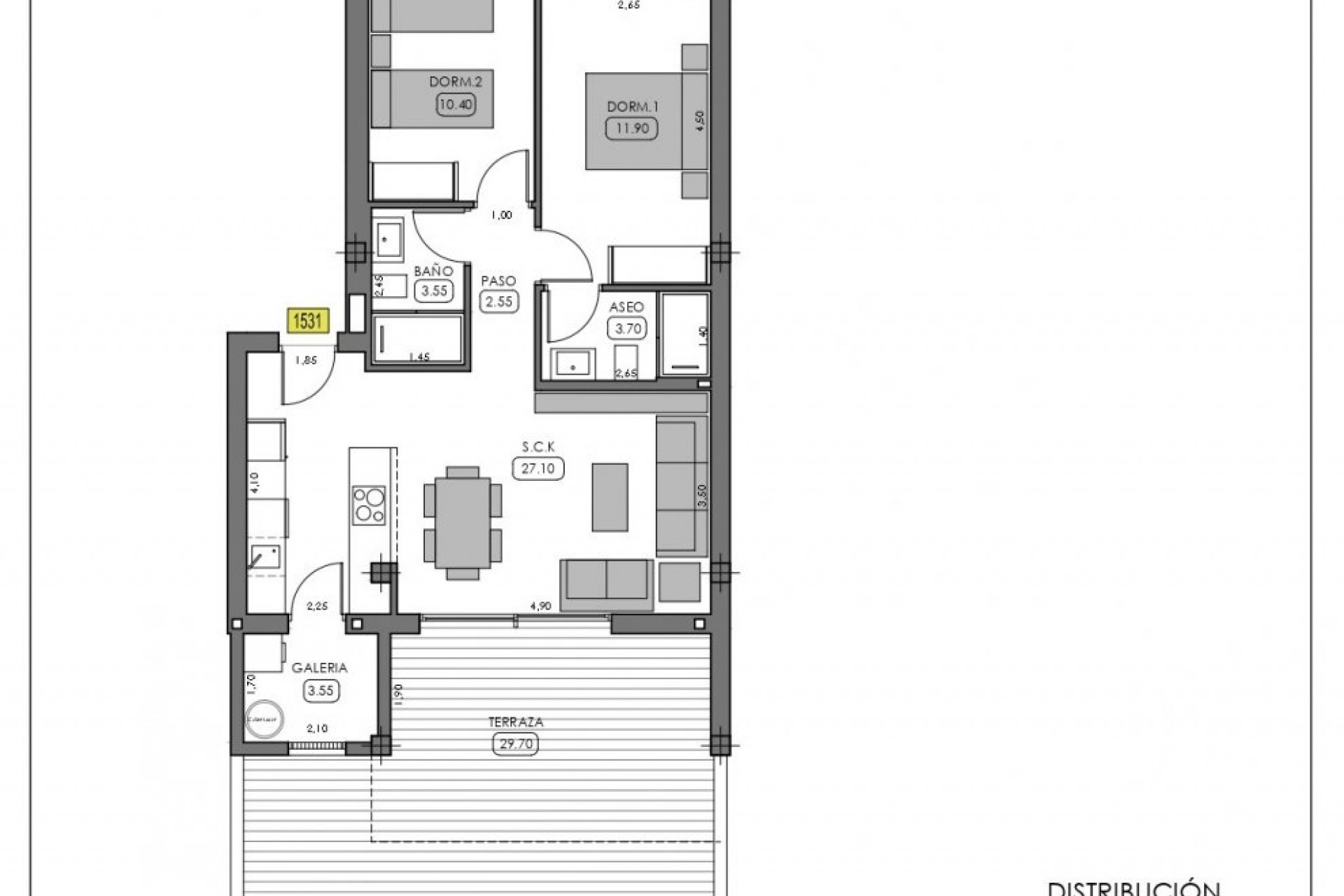 Nouvelle construction - Bungalow - Algorfa - La Finca Golf