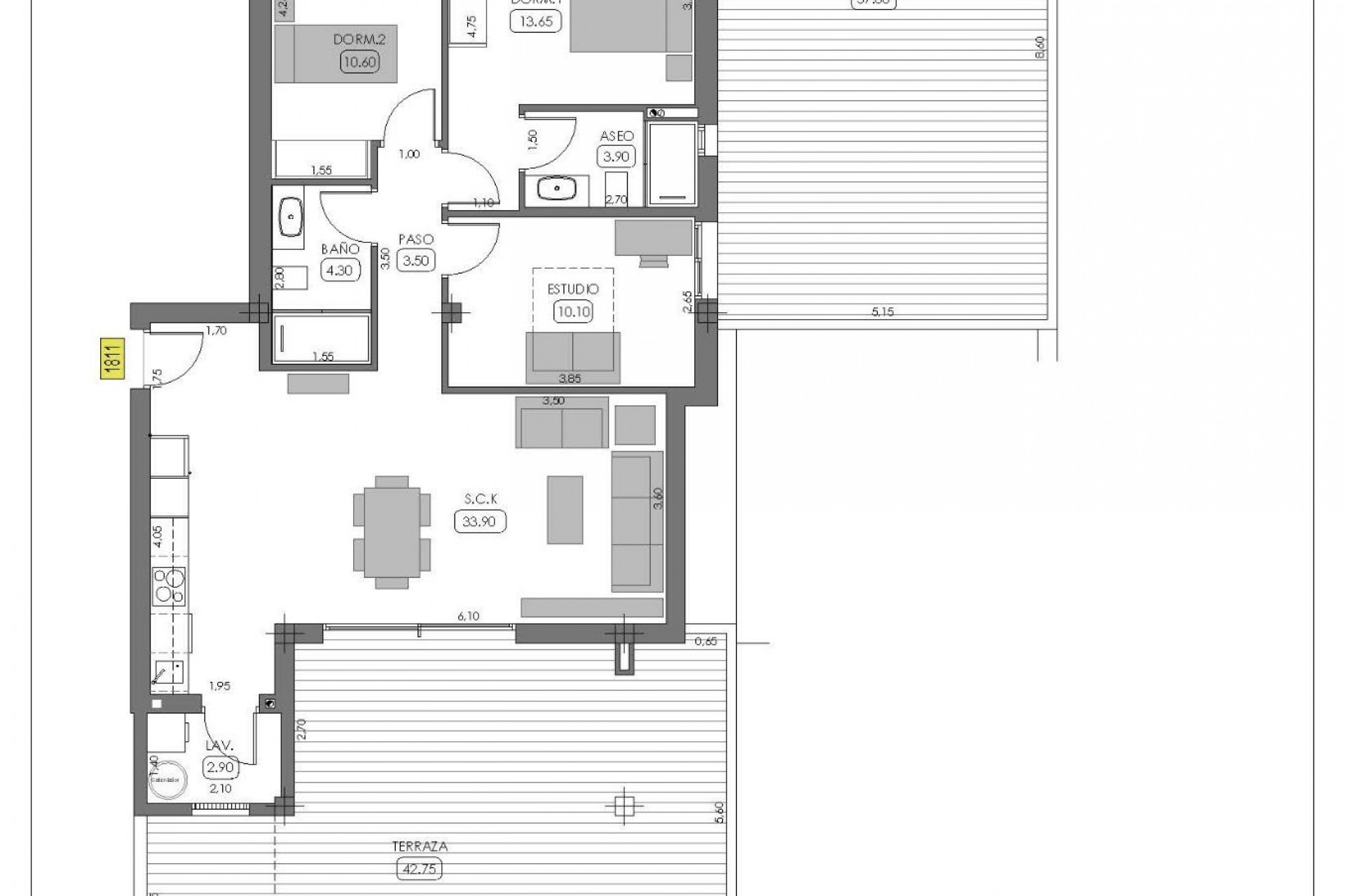Nouvelle construction - Bungalow - Algorfa - La Finca Golf