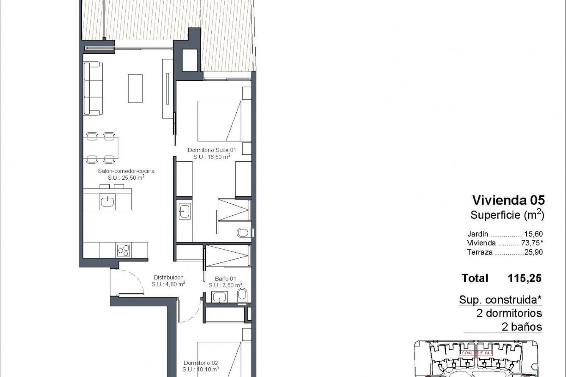 Nouvelle construction - Bungalow - Ciudad Quesada - Lo Marabú