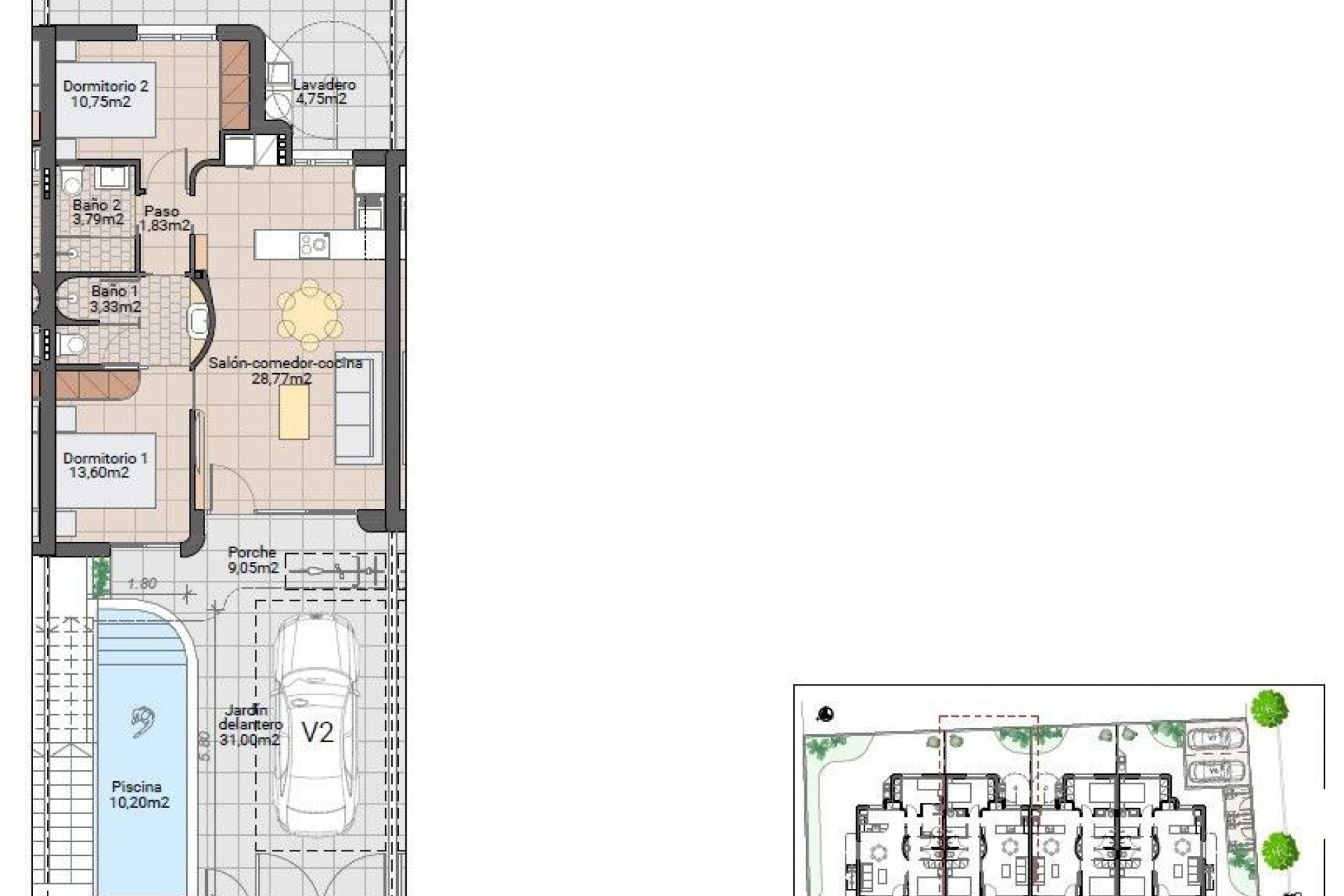 Nouvelle construction - Bungalow - Pilar de la Horadada - pueblo