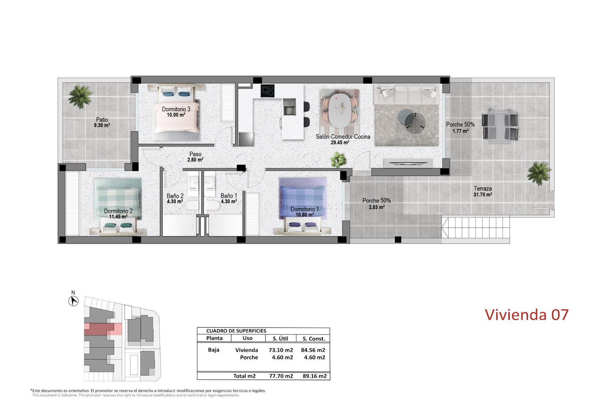 Nouvelle construction - Bungalow - Pilar de la Horadada - pueblo