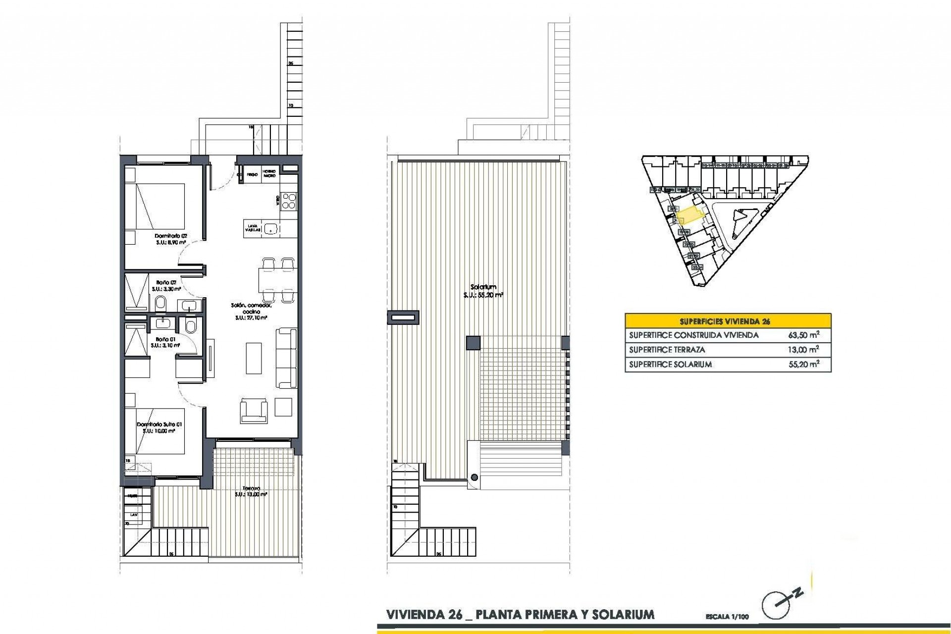 Nouvelle construction - Bungalow - San Fulgencio - Pueblo