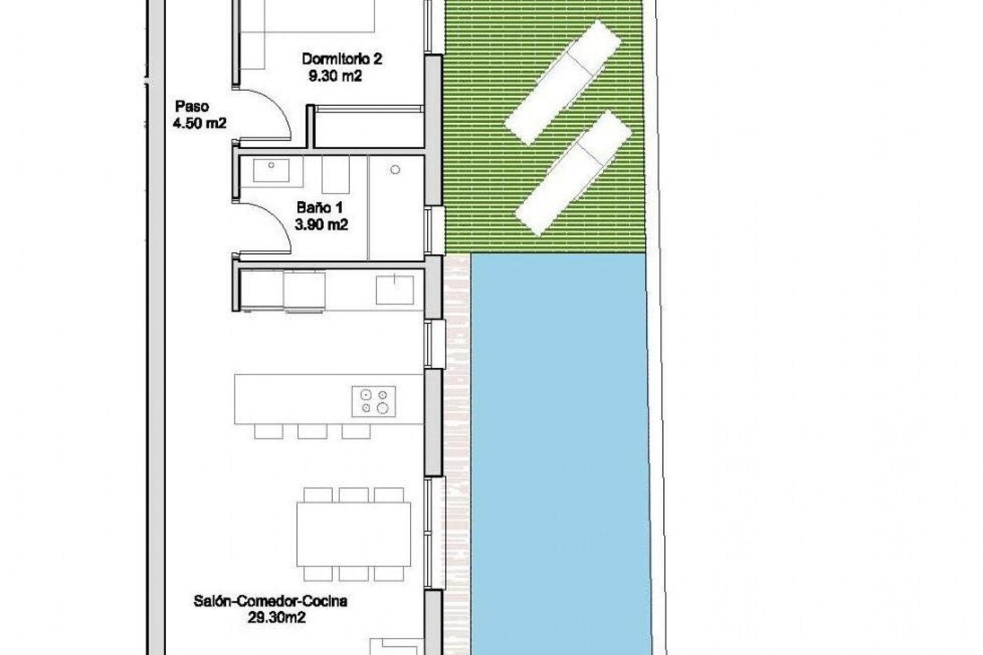 Nouvelle construction - Bungalow - Santiago de la Ribera - Santiago De La Ribera