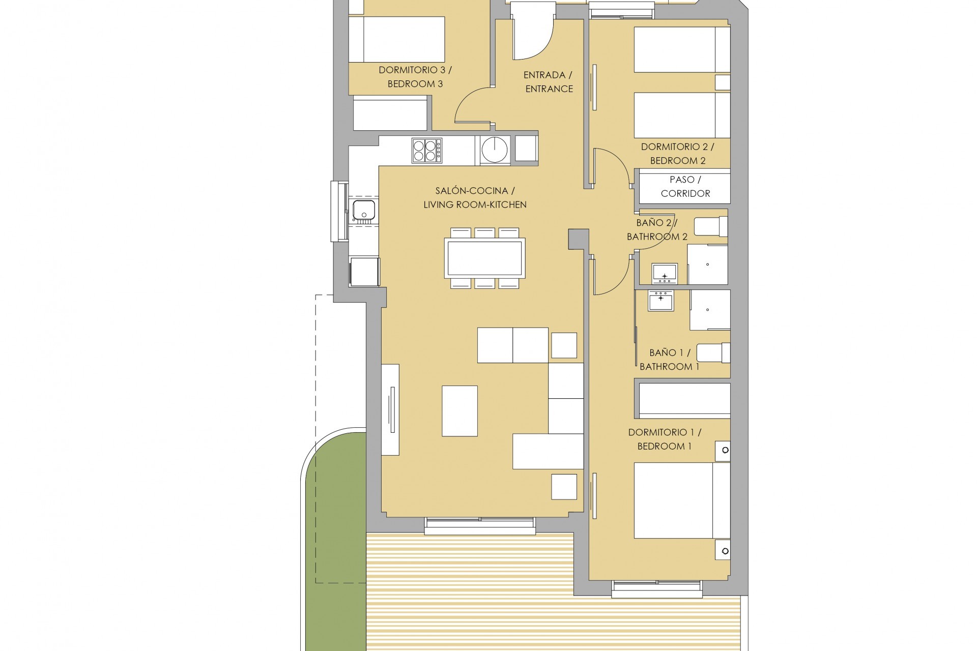 Nouvelle construction - Bungalows - Orihuela - 03189