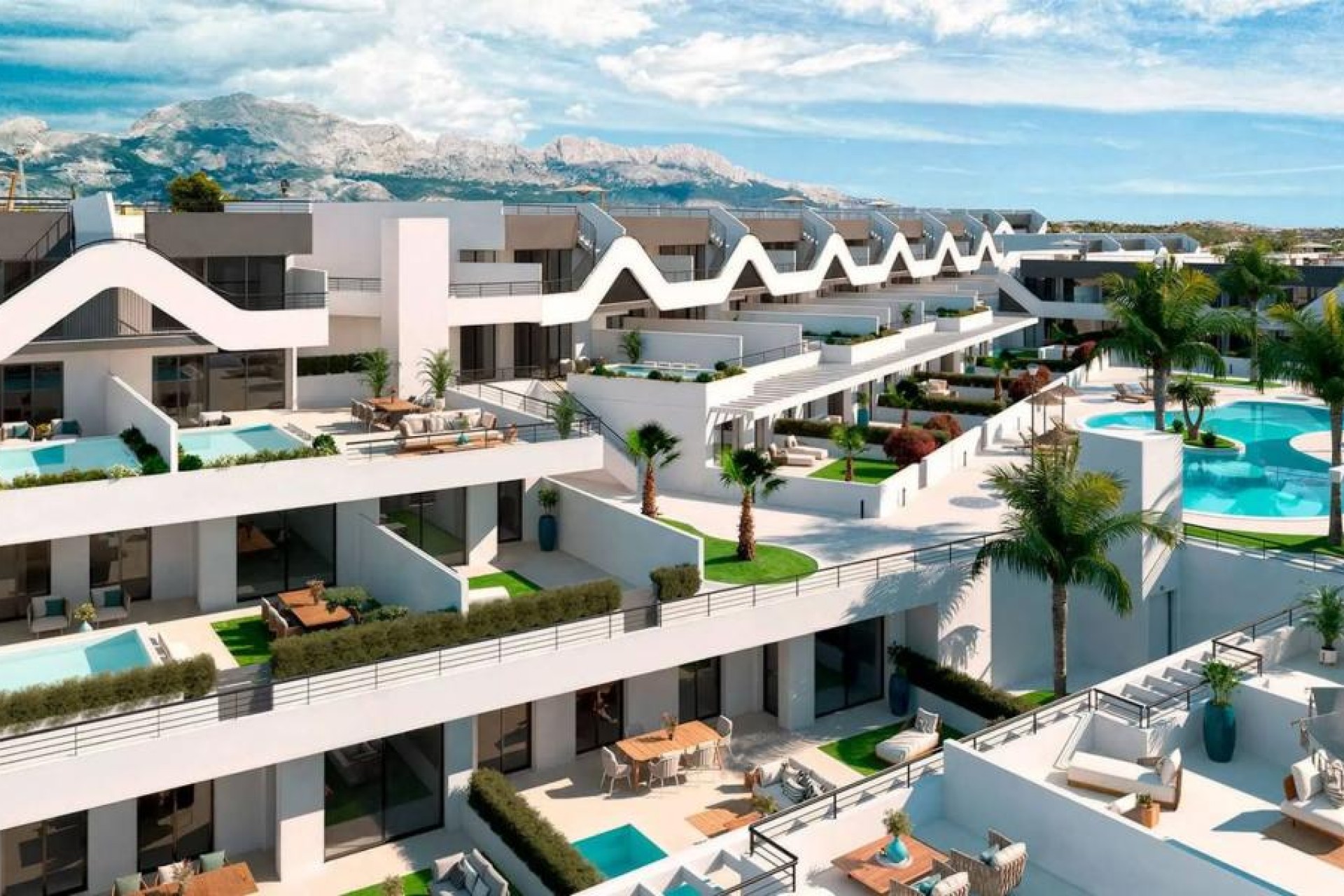 Nouvelle construction - Flats - Alfaz del Pi - Calle Manises, Plaza del Sol, 18