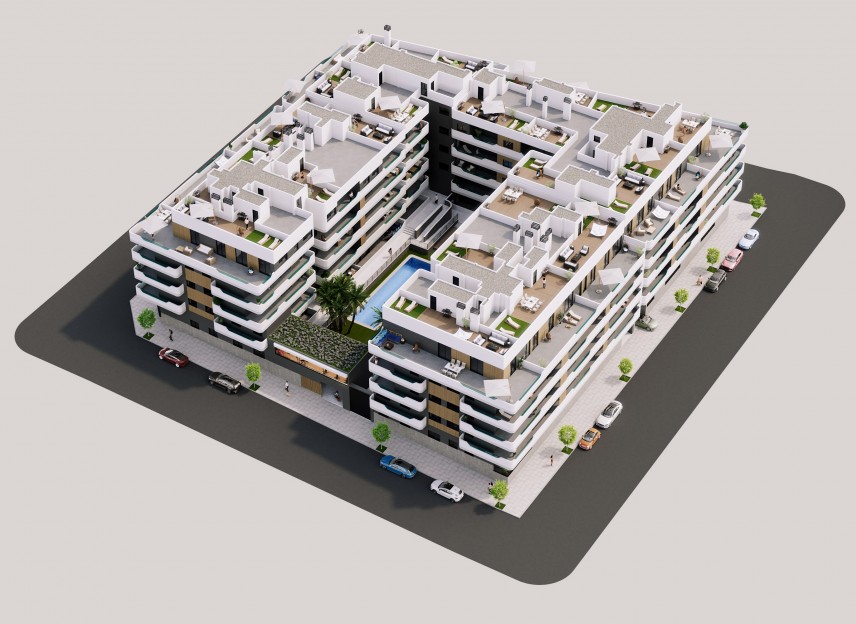 Nouvelle construction - Flats - Santa Pola - 03130