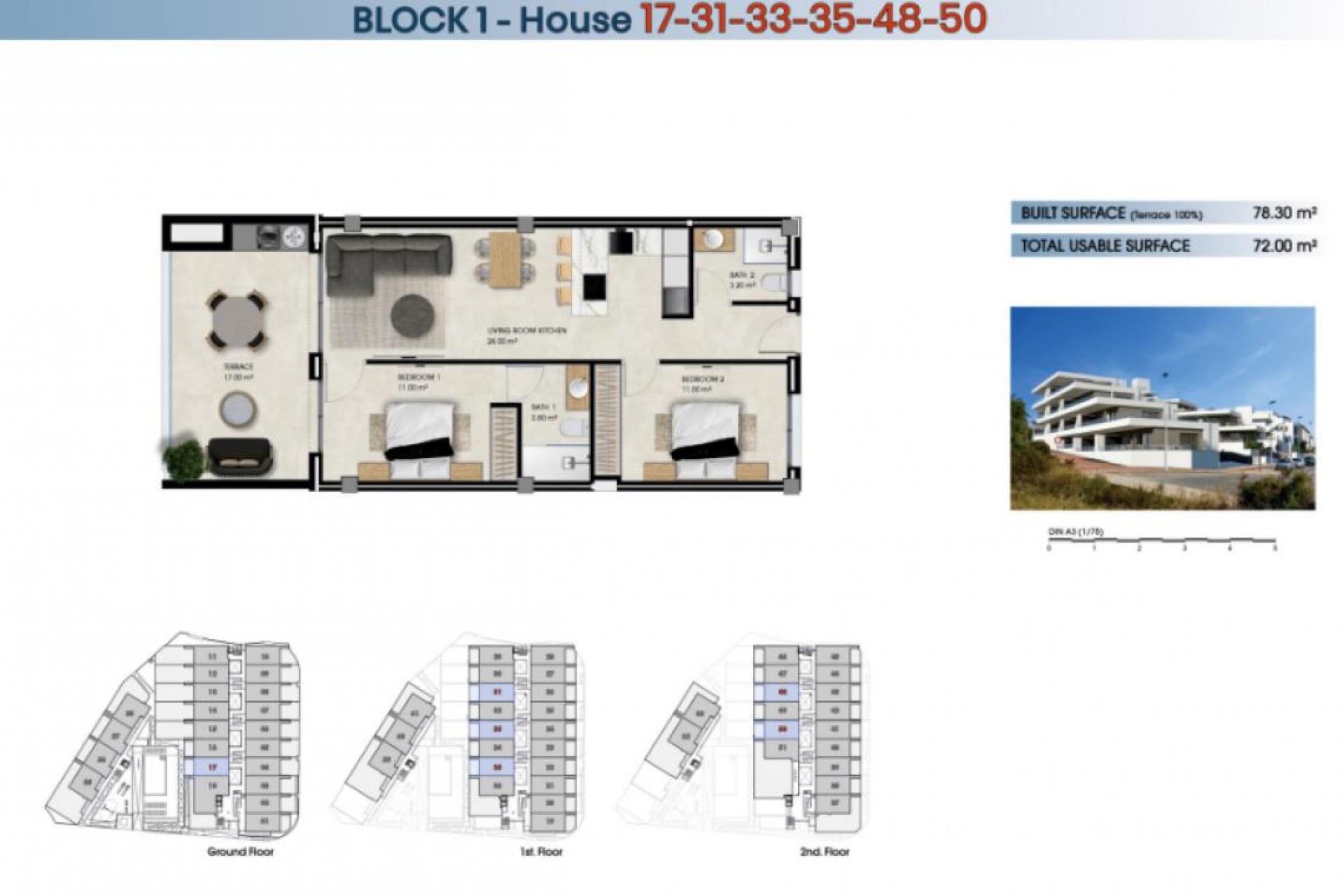 Nouvelle construction - Ground floors - The Marina