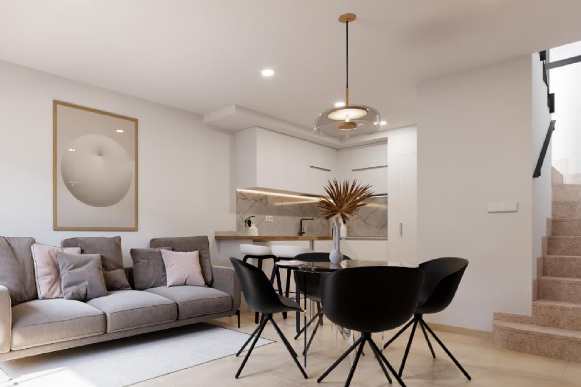 Nouvelle construction - Maison de ville - Torre-Pacheco